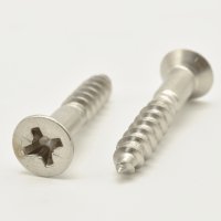 Countersunk wood screws