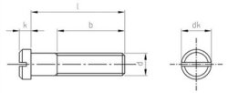 DIN 920 A2 M 4X6 (VPE 500 Stk)
