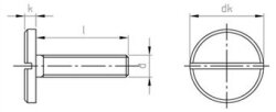 DIN 921  AISI 303  M 5X20 (Pack of 100)
