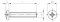 DIN 7985 A2 M 8X90 H (Pack of 100)