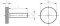 DIN 653  AISI 303  M 3X20 (Pack of 50)