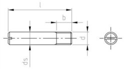 DIN 427 A4 M 3X16 (Pack of 200)