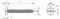 DIN 7971 A2 C 2,2X25 (VPE 1000 Stk)