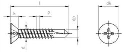 DIN 7504 A2 O 4,8X45 H (Pack of 1000)