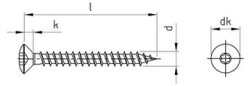 Art. 9046 A2 4,5X70 TX20 (Pack of 200)