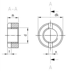 DIN 546  AISI 303  M 3,5 (Pack of 200)