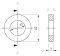 DIN 7349 A4 23,0 (Pack of 50)