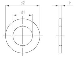 ISO 7089 A4 48 (VPE 10 Stk)