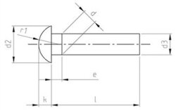 DIN 660 A2 2X25 (VPE 500 Stk)