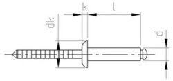 ISO 15983 A4/A4 3,2X6 (Pack of 500)