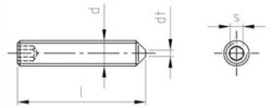 ISO 4027 A4 M 6X14 (Pack of 200)