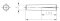 DIN 1472  AISI 303  2X18 (Pack of 500)