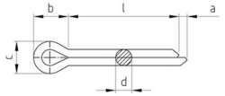 DIN 94 A4 1,6X36 (VPE 1000 Stk)