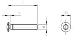 ISO 14584 A4 M 4X12 TX20 (VPE 500 Stk)