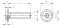 ISO 7380-2 A2 M 12X50/50 TX55 (Pack of 50)